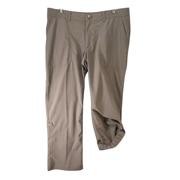 Patagonia Inter Continental Pants 10 Brown Convertible Roll Up Hiking Gorpcore - Picture 2 of 15
